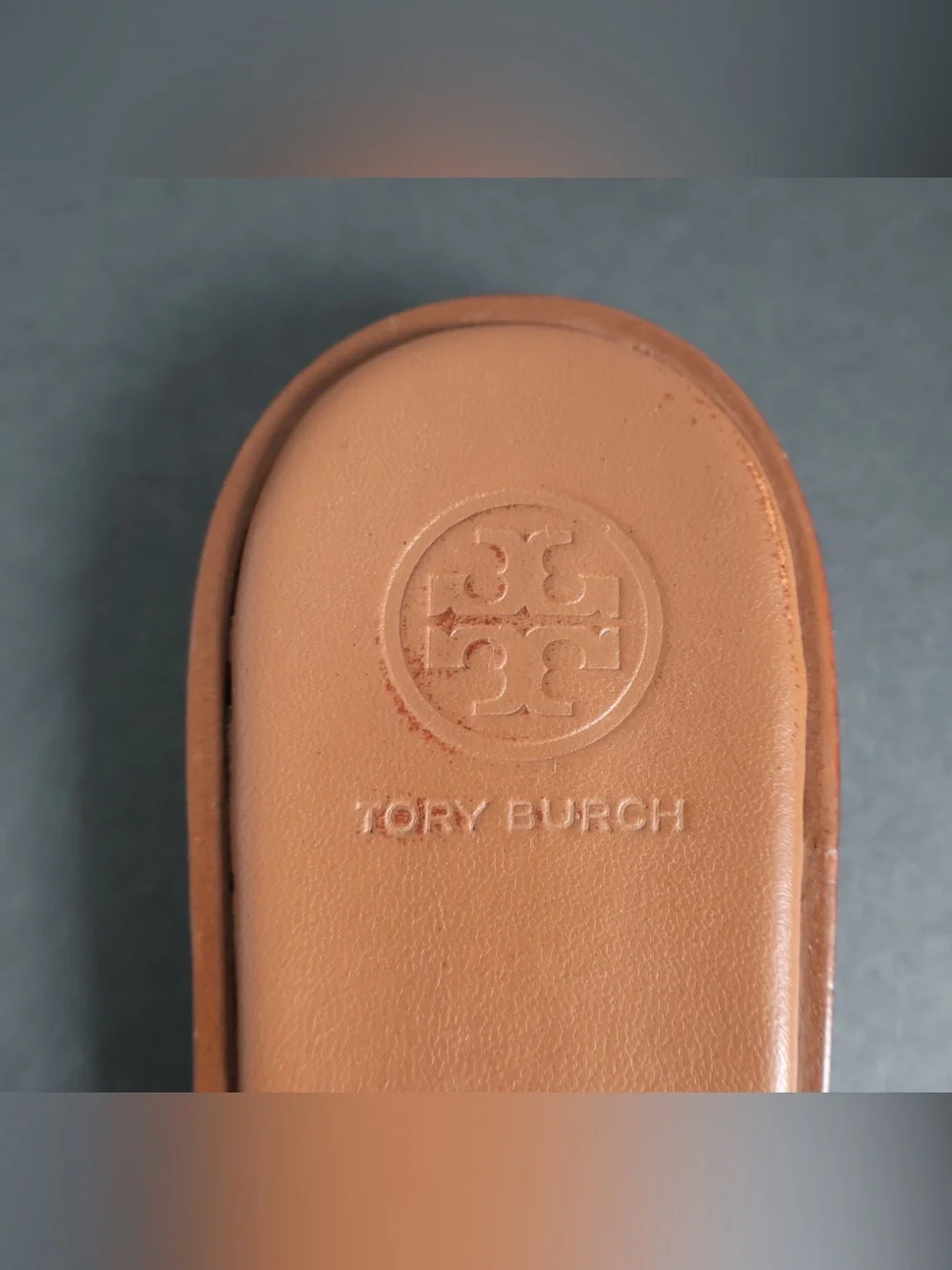 Tory Burch Romy Leather Sandals Size 8M - Picture 4 of 10